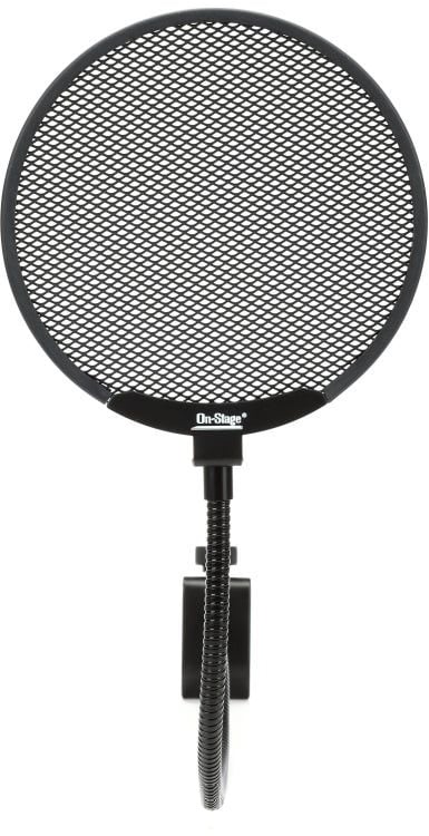 Onstage ASVSM5 Metal Pop Blocker - Black 5