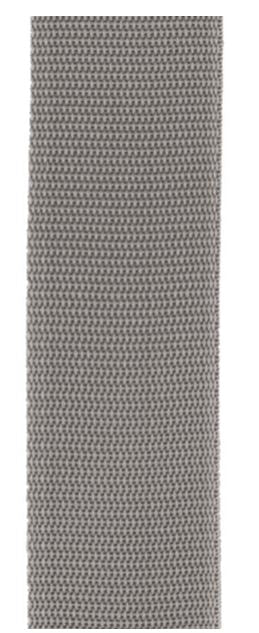 D'Addario PWSAL405 Poly Pro Auto Lock Strap (Silver)