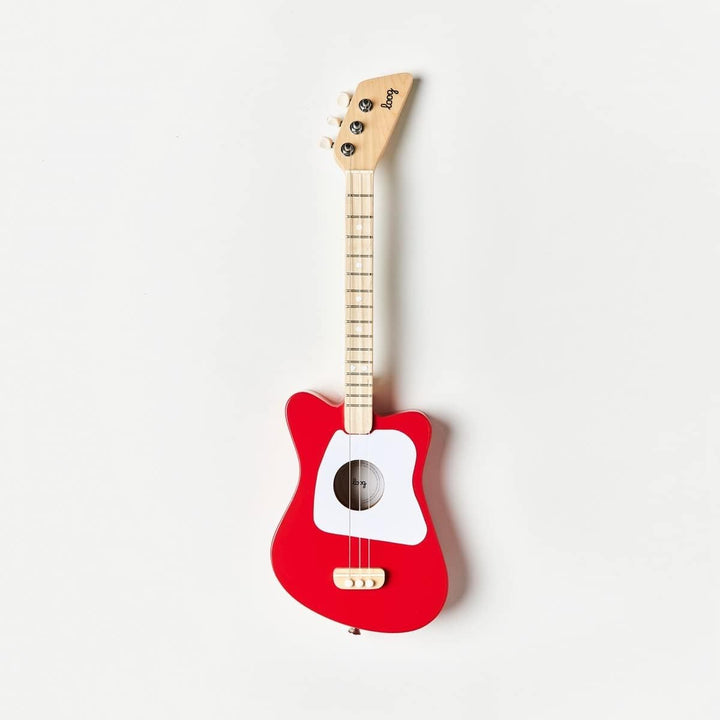 Loog LGMIR Mini Acoustic Guitar - Red 5