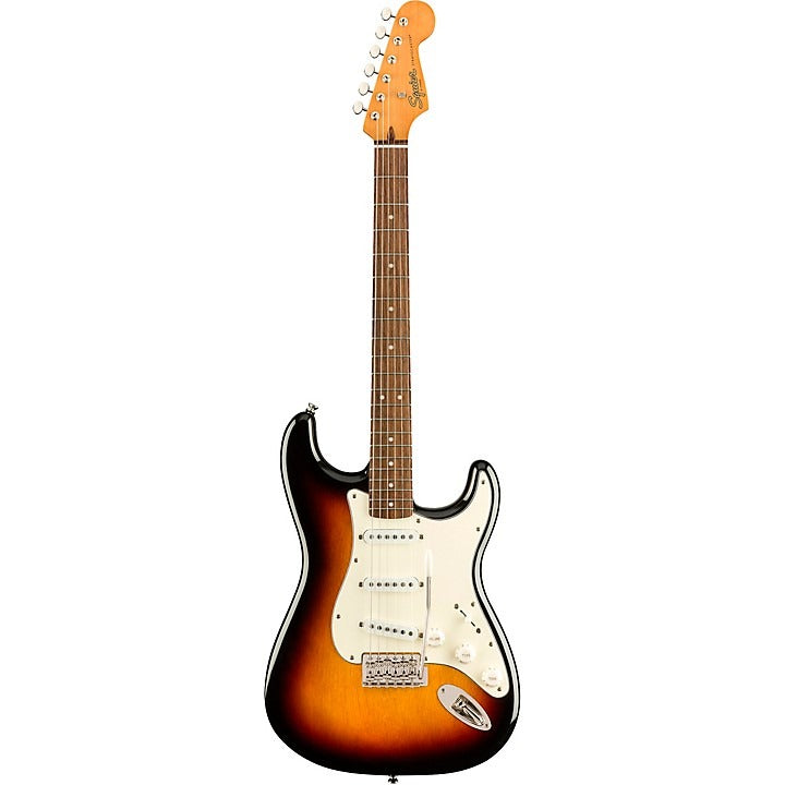Squier Classic Vibe 60s Stratocaster Electric Guitar (3 Color Sunburst With Laurel Fretboard) - No Case 4