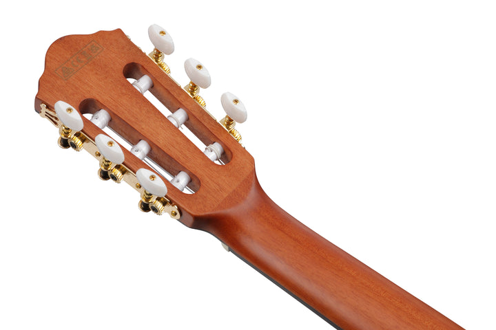 Ibanez FRH10NRGF Nylon String Acoustic Electric Guitar - Rose Gold Metallic Flat 5