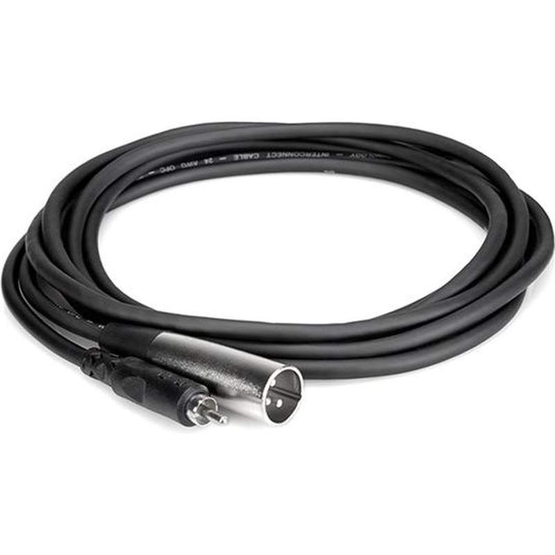 Hosa XRM-110 XLR (M) - RCA (M) Cable 10 Ft.
