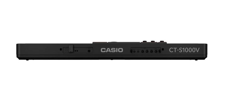 Casio CT-S1000V Portable Keyboard - With Vocal Synthesis, AC Adapter, Wireless Bluetooth Adapter & Music Rest