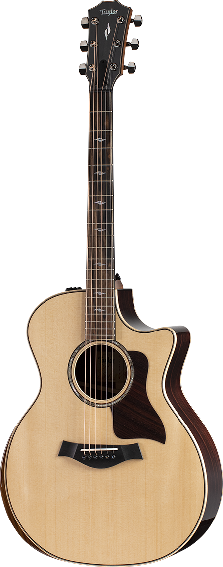 Taylor 814ce Grand Auditorium V-Class Acoustic Electric Guitar - (With Radius Armrest & Hardshell Case)