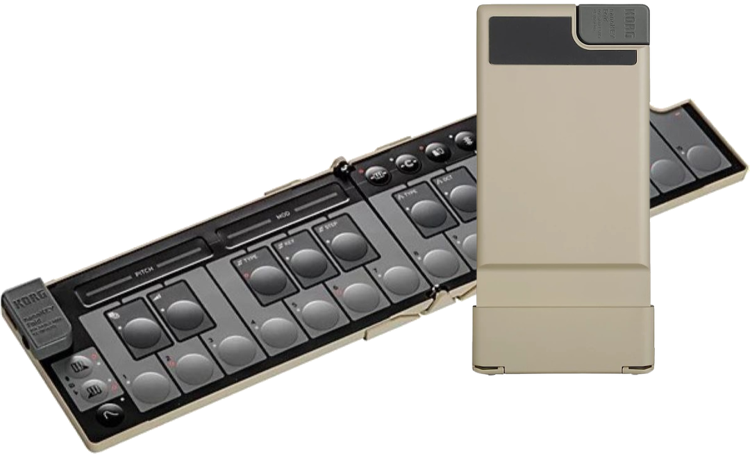 Korg nanoKEY Foldable MIDI Keyboard  - Sand Beige
