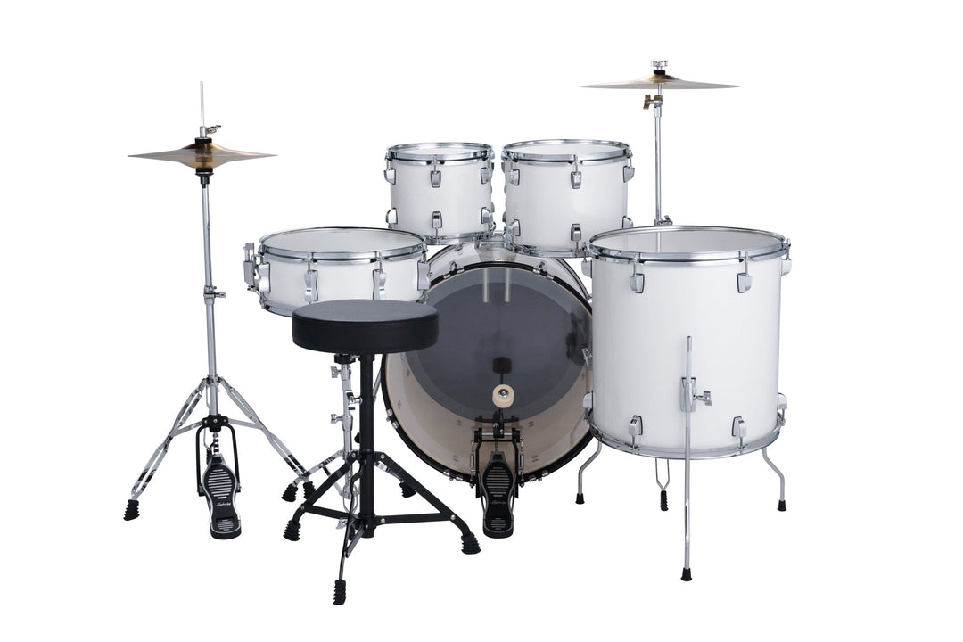Ludwig Accent Fuse 5-piece Drum Set - Snow Dust