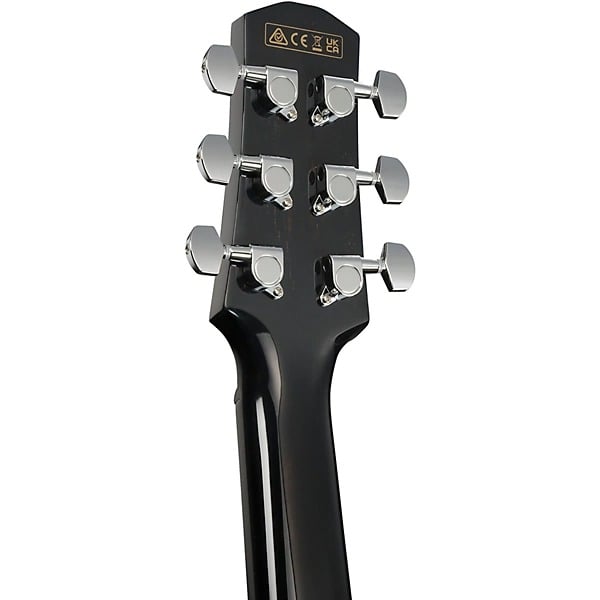 Ibanez AAM340CE Advanced Auditorium Acoustic Electric Guitar - Rustic Black 2