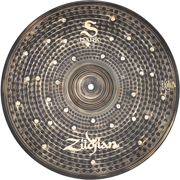 Zildjian 'S Dark' Series Crash Cymbal - 18 Inch *Hammered Dark