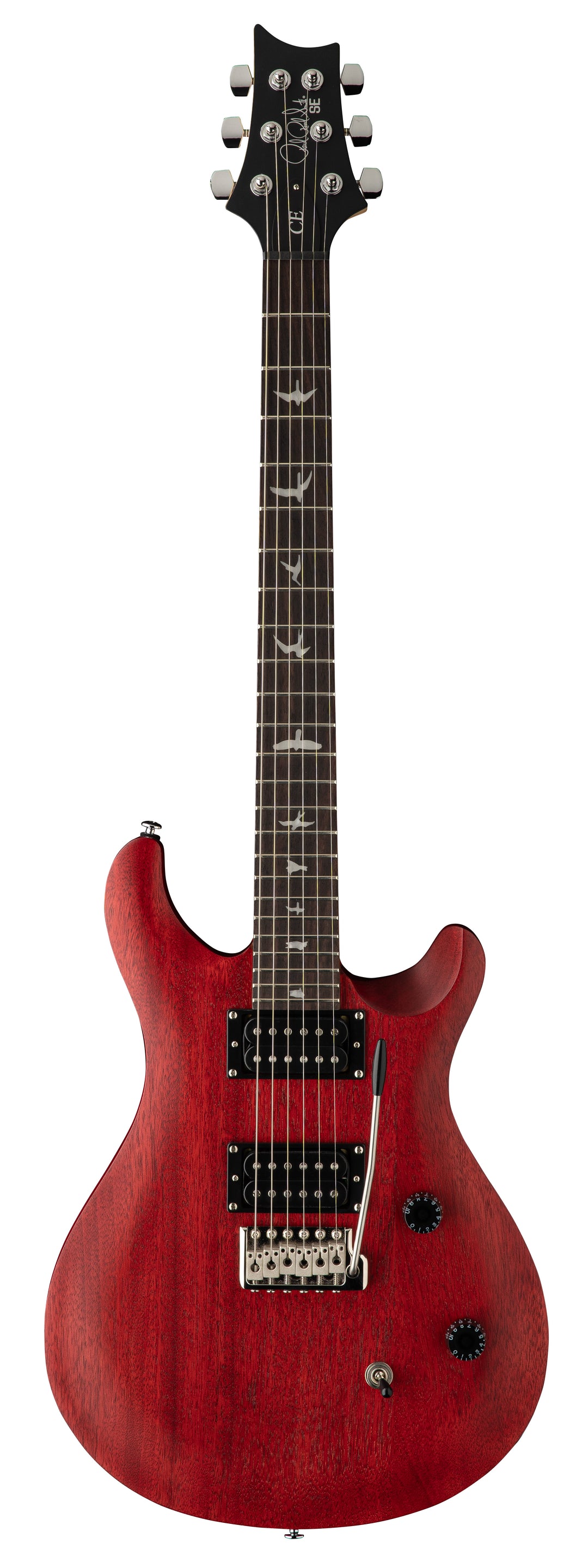 PRS SE CE24 Standard Satin Electric Guitar - Vintage Cherry