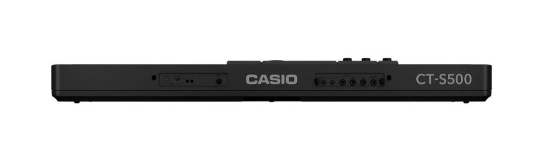 Casio CT-S500 Portable Keyboard - With AC Adapter, Wireless Bluetooth Adapter and Music Rest 2