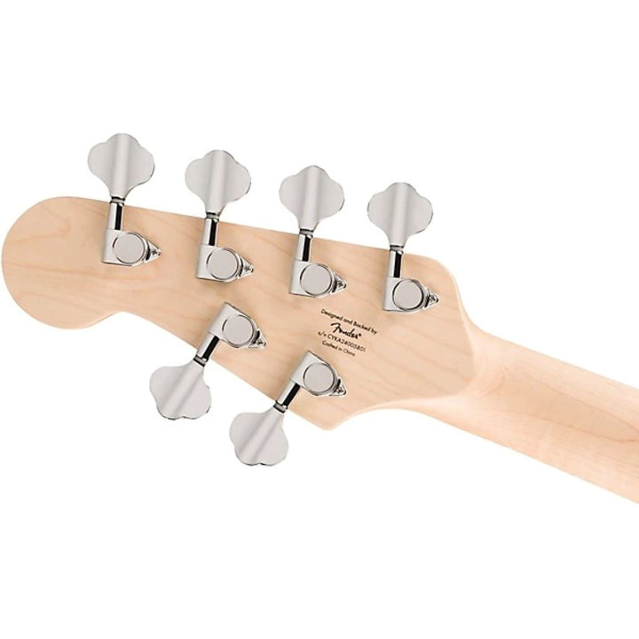 Squier Affinity Series Jazz Bass VI Electric Bass Guitar - Black Metallic