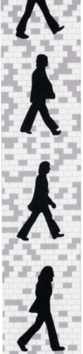 D'Addario 50BTL10 50mm Beatles Abbey Road Guitar Strap (Bricks)