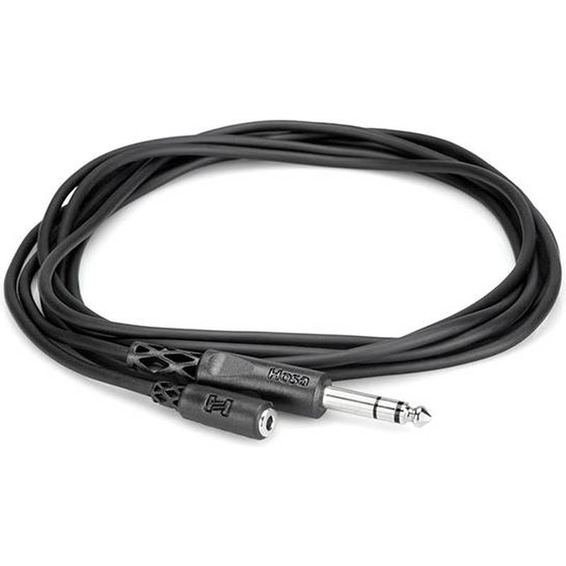 Hosa MHE310 10-ft Cable - 3.5mm(Female Stereo)-1/4"(Male Stereo)