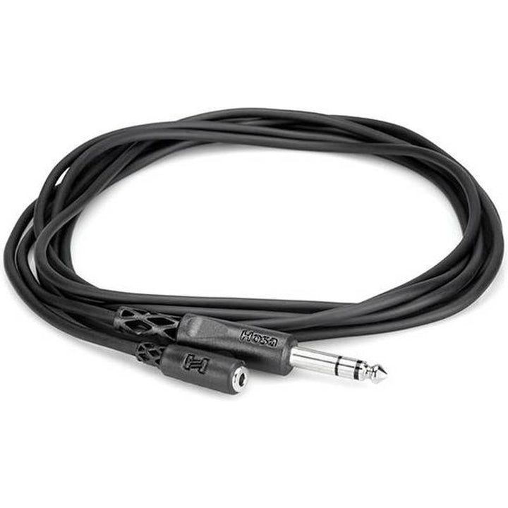 Hosa MHE310 10-ft Cable - 3.5mm(Female Stereo)-1/4"(Male Stereo)