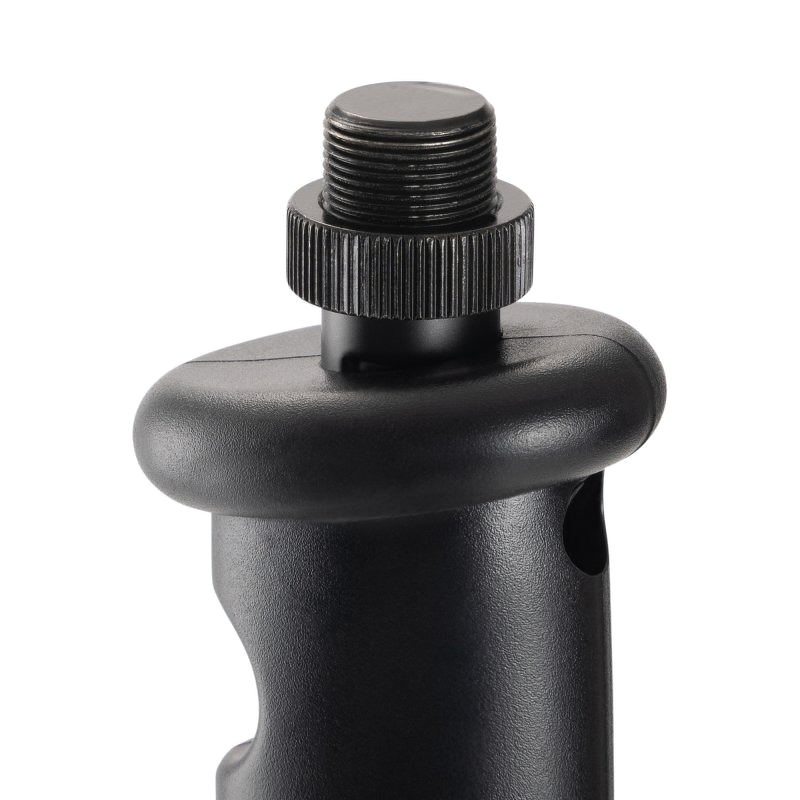 On-Stage MS7255PG PistolGrip Dome-Base Microphone Stand - Black