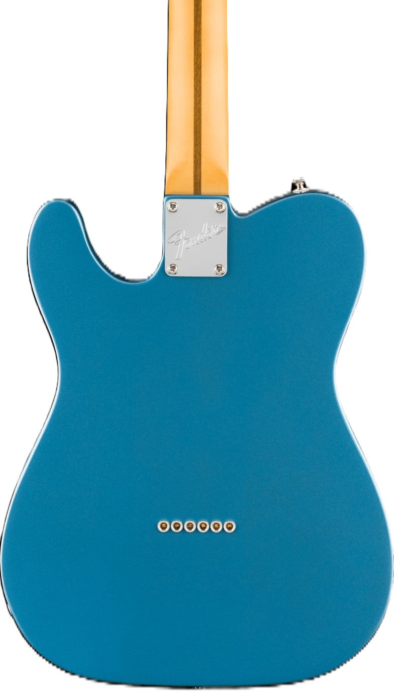 Fender American Professional Classic Telecaster SSS Electric Guitar - Faded Lake Placid Blue 4