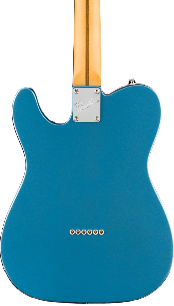 Fender American Professional Classic Telecaster SSS Electric Guitar - Faded Lake Placid Blue 4