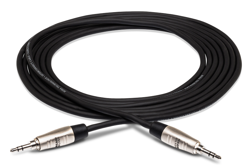 Hosa HMM-010 10' Pro Stereo REAN 3.5MM TRS to Same