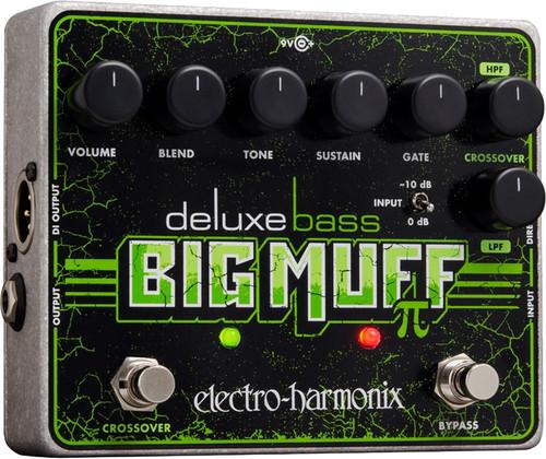 Electro-Harmonix Deluxe Bass Big Muff Pi Bass Distortion Effects Pedal
