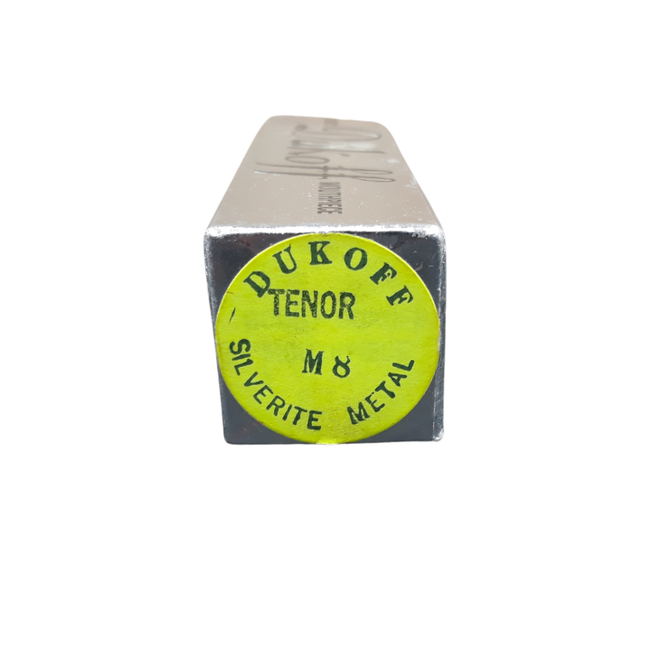 Used Bobby Dukoff Silverite Metal M8 Tenor Saxophone Mouthpiece - With Box & Ligature