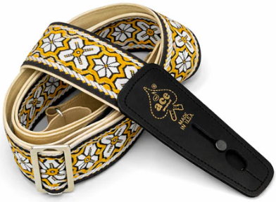 D'andrea Ace Vintage Reissue Pro Strap w/Lock-It Ends - Greenwich