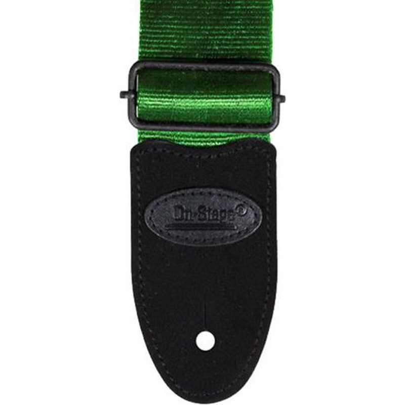 Onstage GSA20GE Seatbelt Guitar Strap (Green)