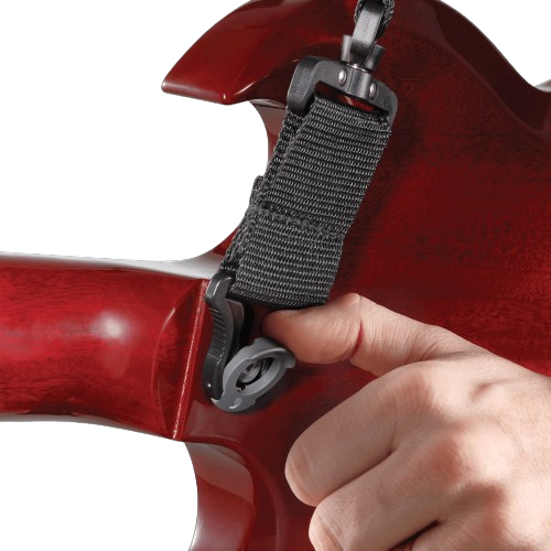 D'Addario PWSALSV00 Auto Lock Swivel Guitar Strap 2