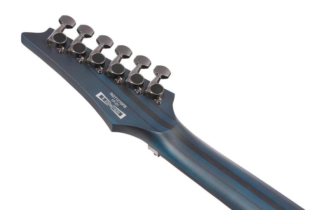 Ibanez RGT1270PBCTF Premium Electric Guitar - Cosmic Blue Starburst Flat 4