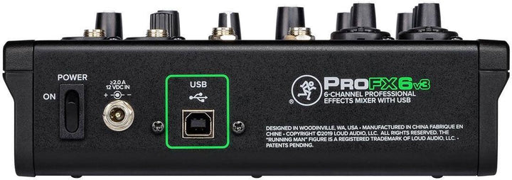 Mackie Performer Bundle with Mixer, 2 Dynamic Mics, Headphones and Cables