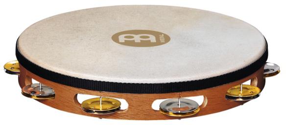 Meinl TAH1M-SNT Single Row Headed Tambourine Mixed