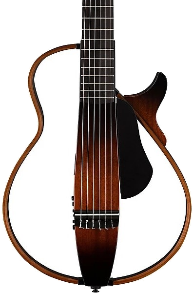 Yamaha SLG200N Nylon String Silent Guitar - Tobacco Sunburst