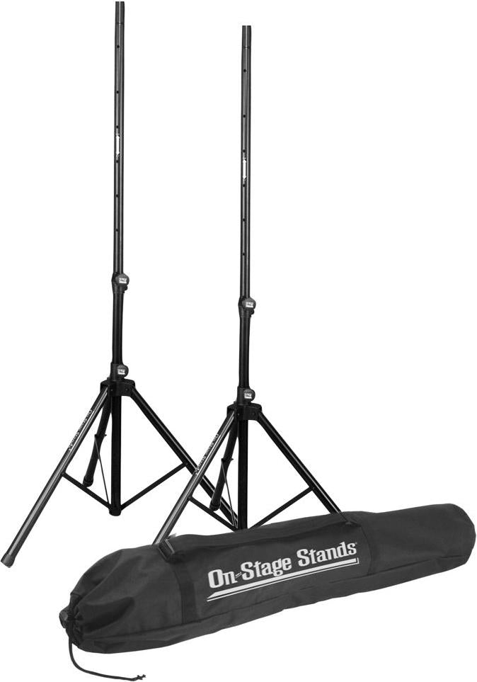 Onstage SSP7900 Speaker Stand Package - With Carry Bag