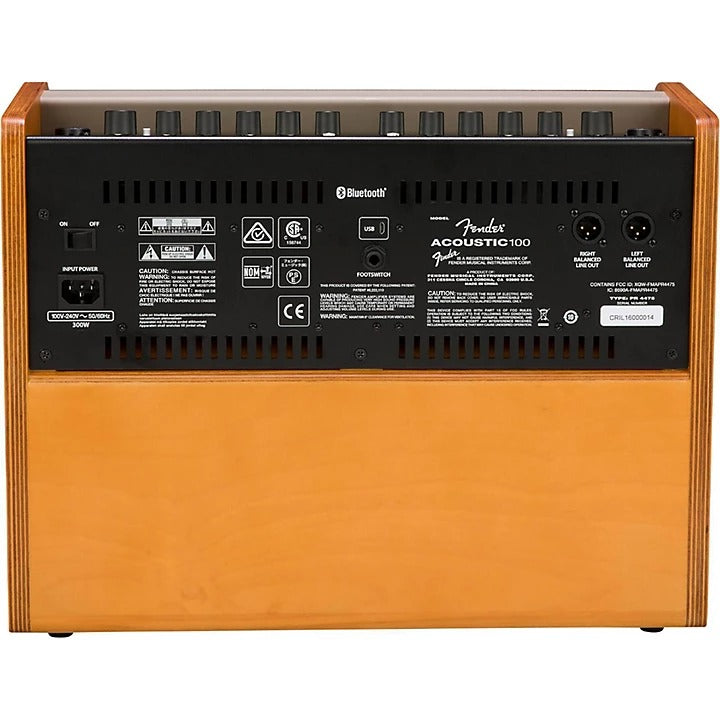 Fender Acoustic 100 100W 1x8 Acoustic Guitar Combo Amplifier
