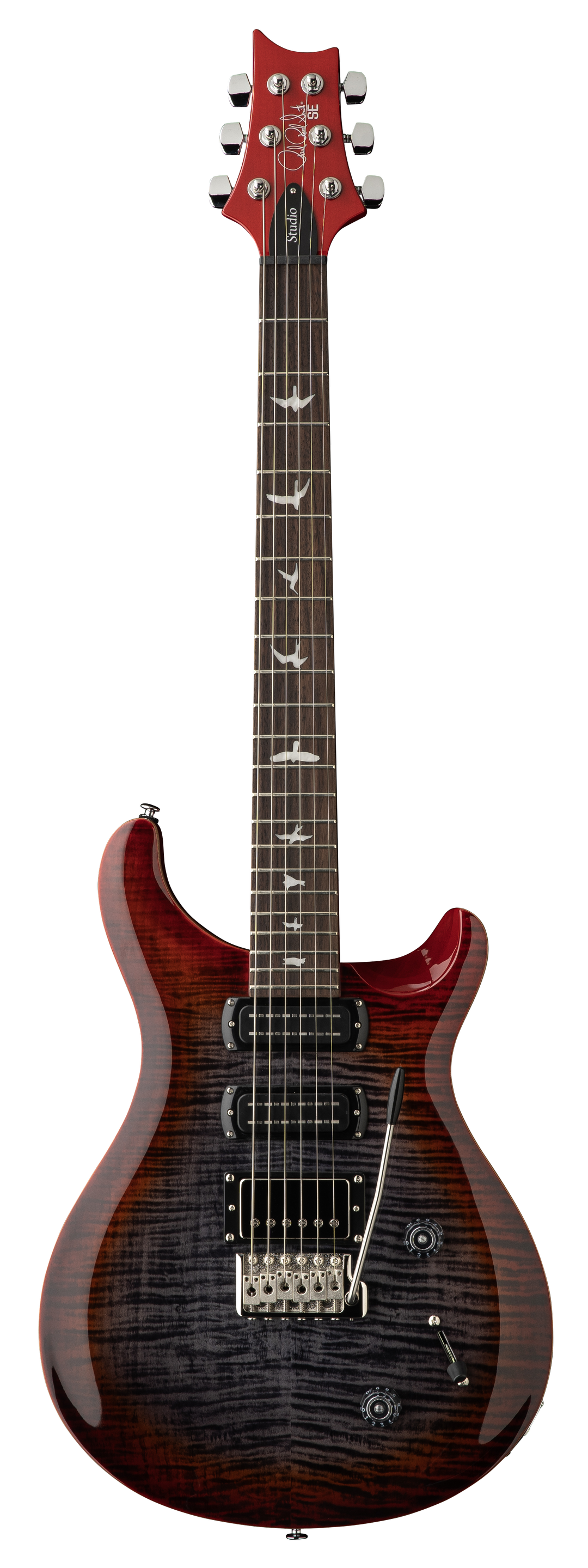 PRS SE Studio Electric Guitar - Charcoal Cherry Burst