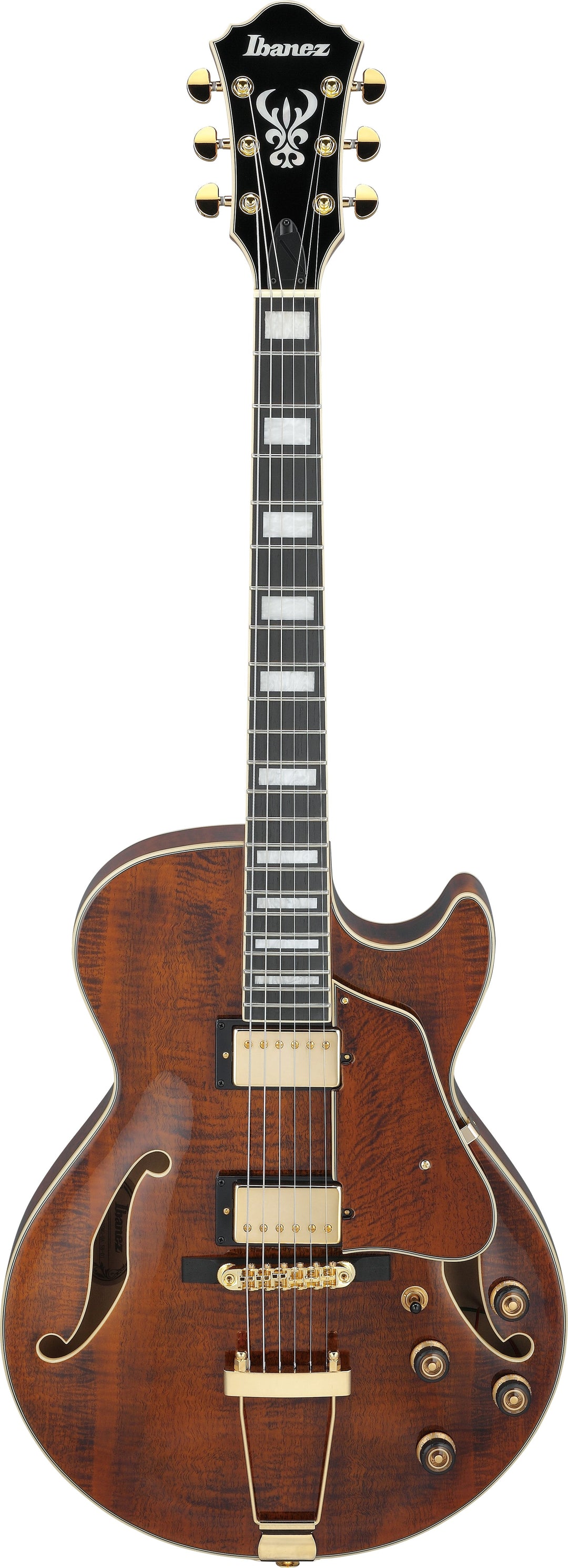 Ibanez AG95MGDA Artcore Expressionist Hollow Body Electric Guitar - Dark Amber 7