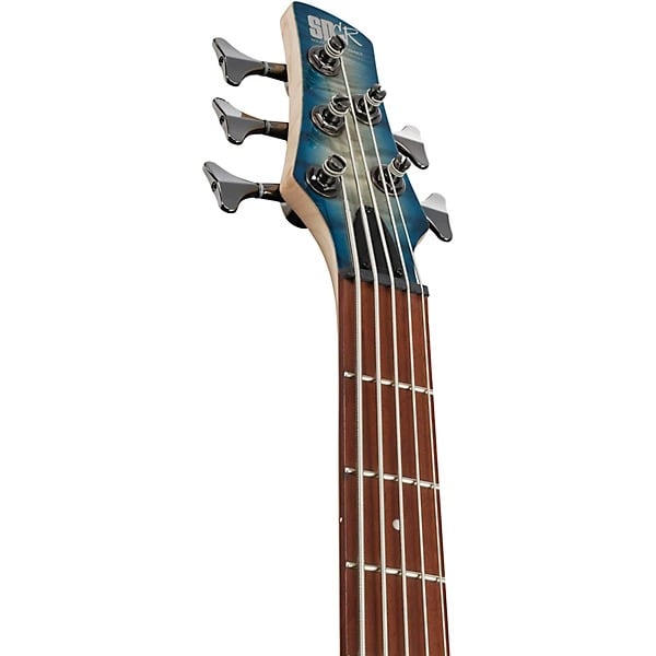Ibanez SR405EQMSCB SR Standard 5-String Electric Bass - Stained Cosmic Blue Starburst 3