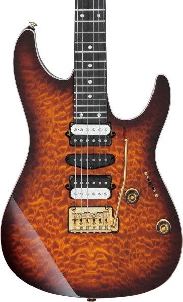 Ibanez AZ47P1QMDEB Premium Electric Guitar - Dragon Eye Burst