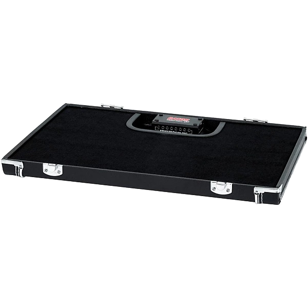 Gator Gig-Box Jr Pedal Board/Guitar Stand & Case - Black With Power Supply
