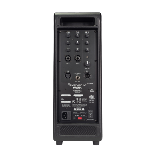 Powerwerks PW50 50-Watt Portable PA System - Black