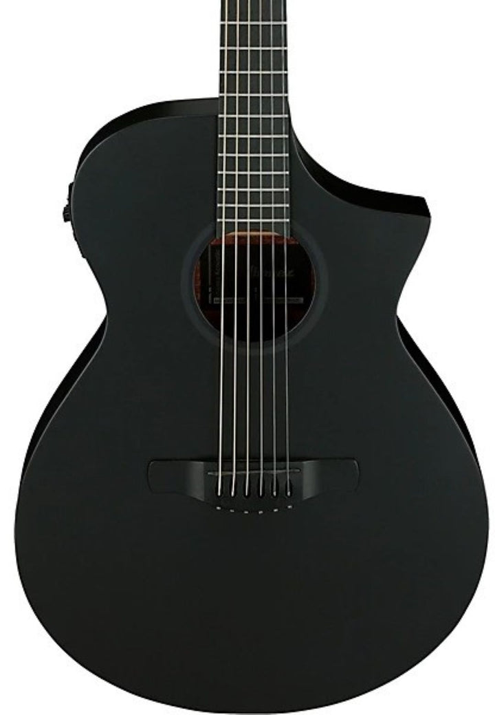 Ibanez AEWC621BOT Acoustic Electric Guitar - Black Out