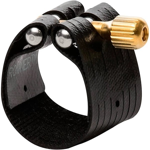 Rovner Dark Ligature and Cap for Rubber Alto Saxophone Mouthpiece - 1RL 2