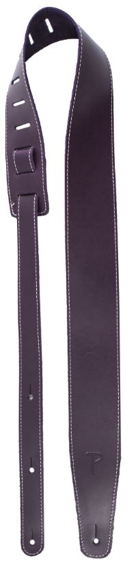 Perri 2.5" Baseball Leather Strap - (Purple)