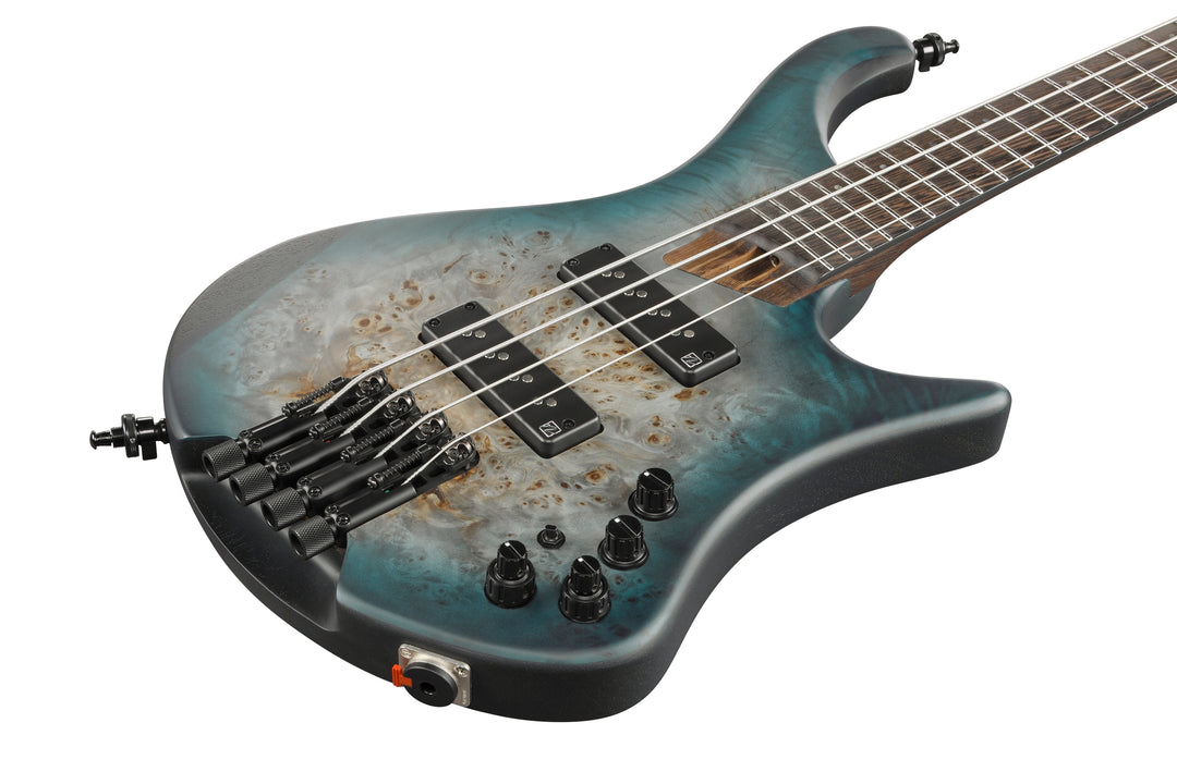 Ibanez EHB1500CTF Headless Bass Guitar - Cosmic Blue Starburst Flat