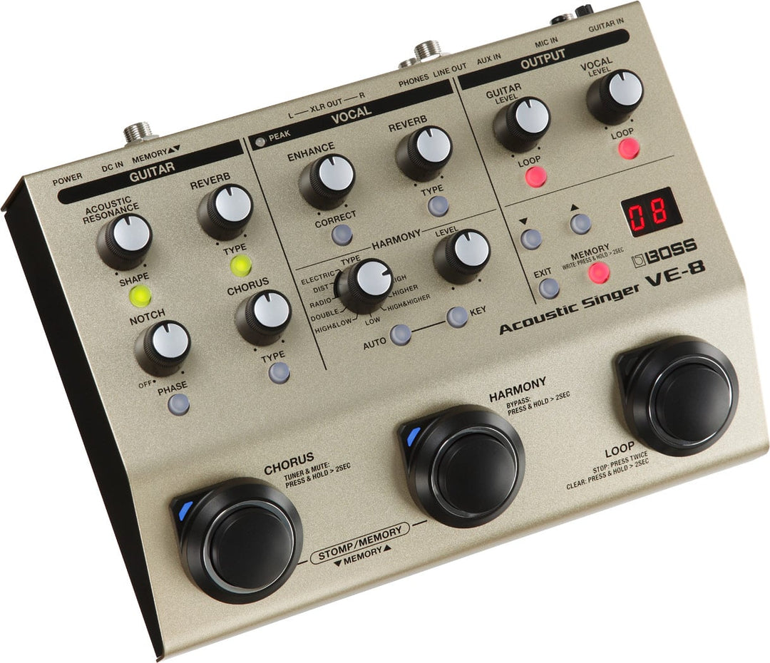 Boss VE-8 Acoustic Singer 2