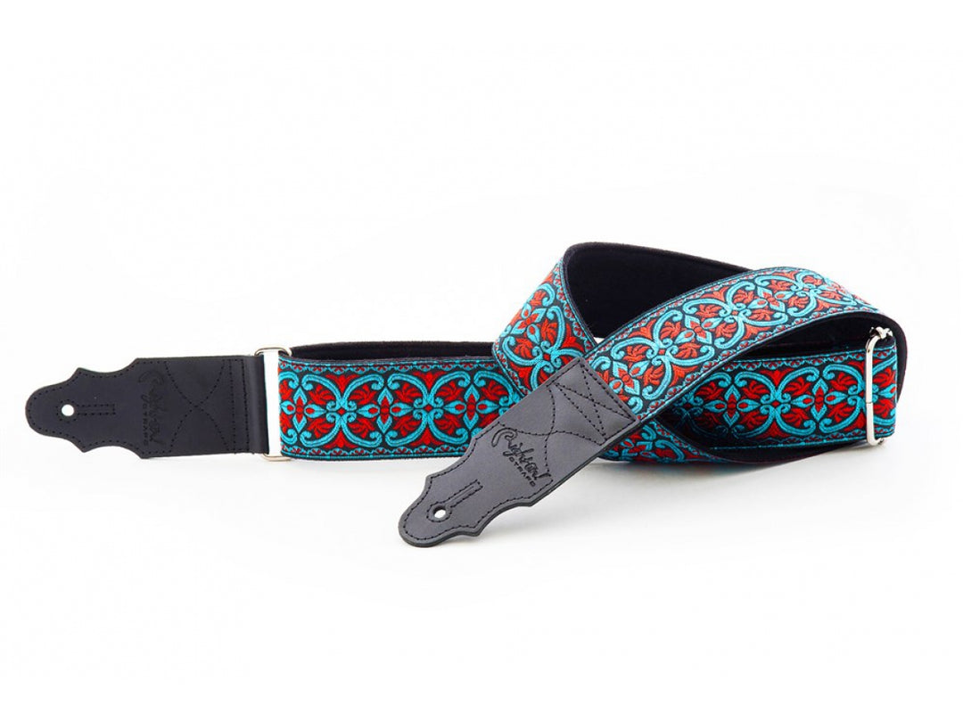 RightOn! Standard Plus Series Fillmore Blue Guitar Strap