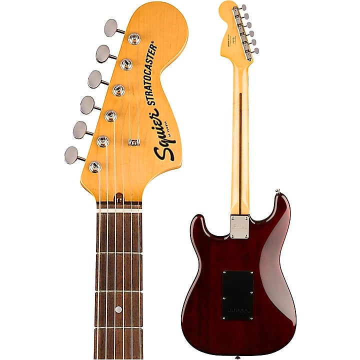 Squier Classic Vibe '70s Stratocaster HSS Electric Guitar (Walnut With Laurel Fretboard) - No Case