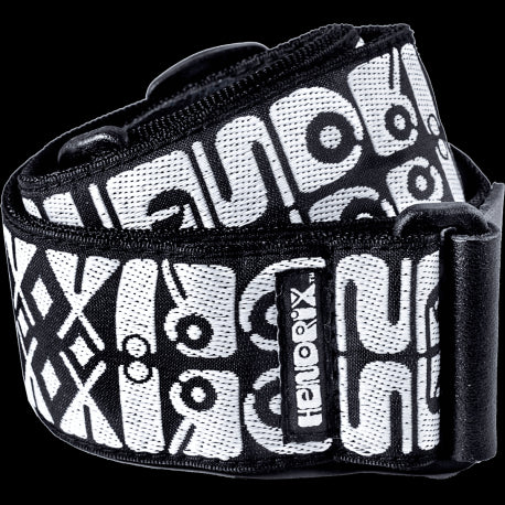 Dunlop JH05 Hendrix Logo Strap (Black & White)