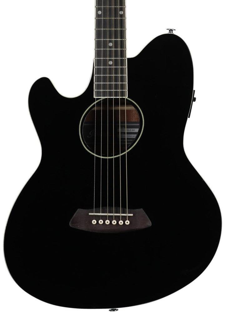 Ibanez TCY10LEBK Left-Handed Acoustic Electric Guitar - Black