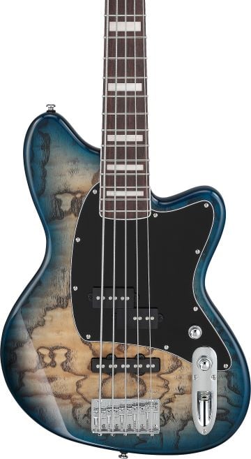 Ibanez TMB405TACBS Talman Standard 5-String Bass Guitar - Cosmic Blue Starburst