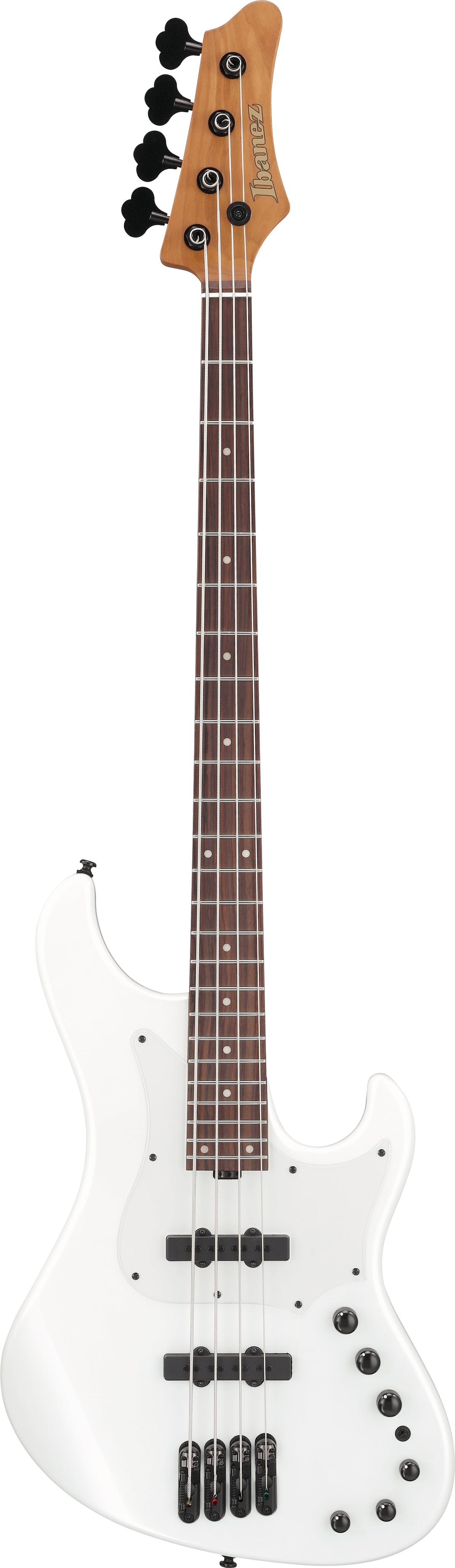 Ibanez MDM1000PW 4-String Electric Bass Guitar - Pearl White 8